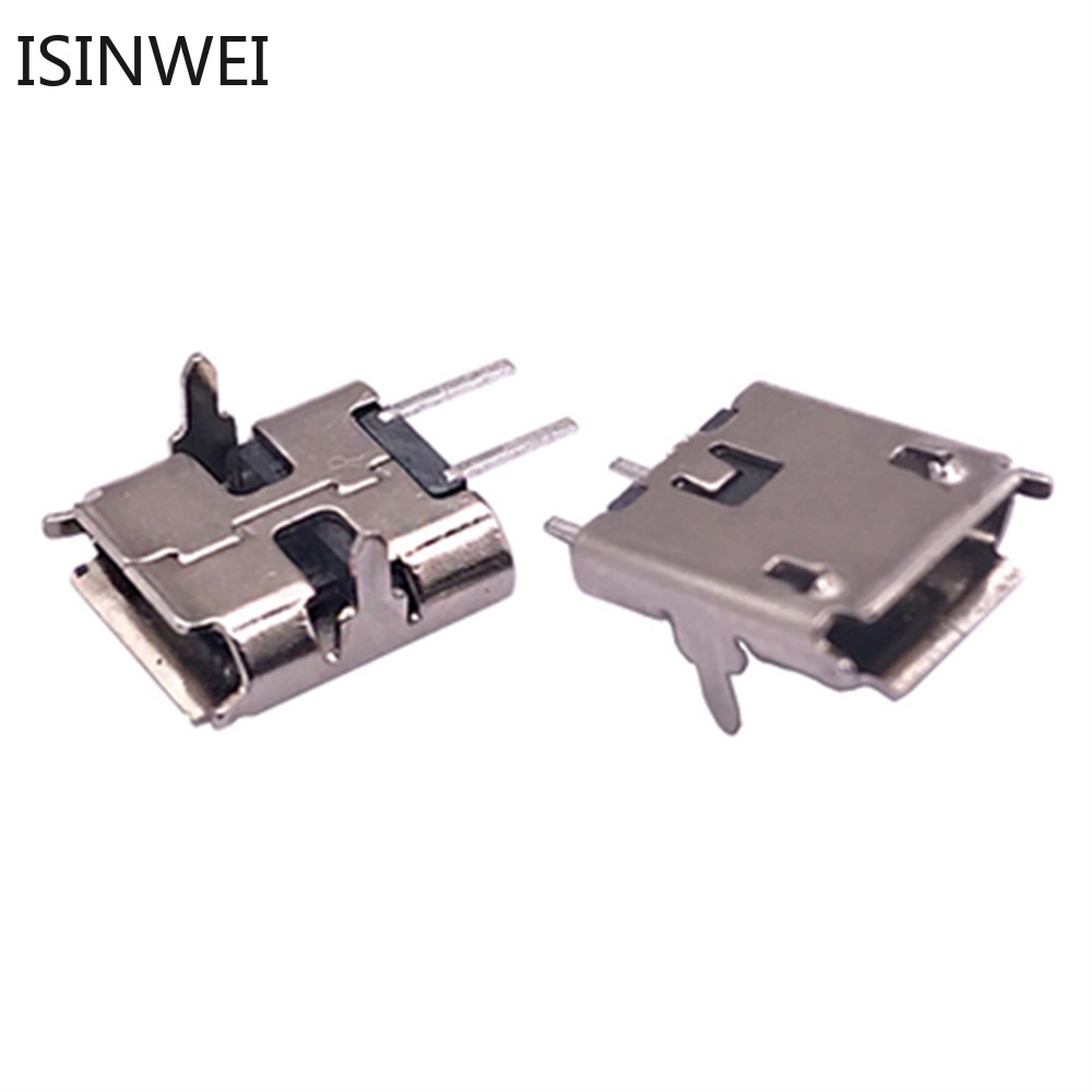 Set 100 Phích Cắm 2 Chấu Micro USB 2P Mike 2PIN V8 Chuyên Dụng Cho Điện Thoại Android