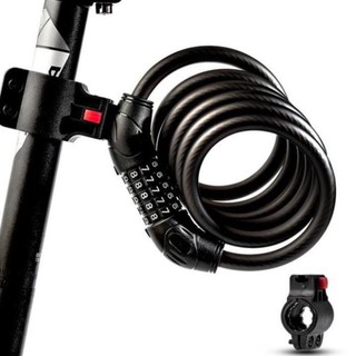 KHÓA DÂY 5 SỐ KHÓA XE ĐẠP - XE MÁY