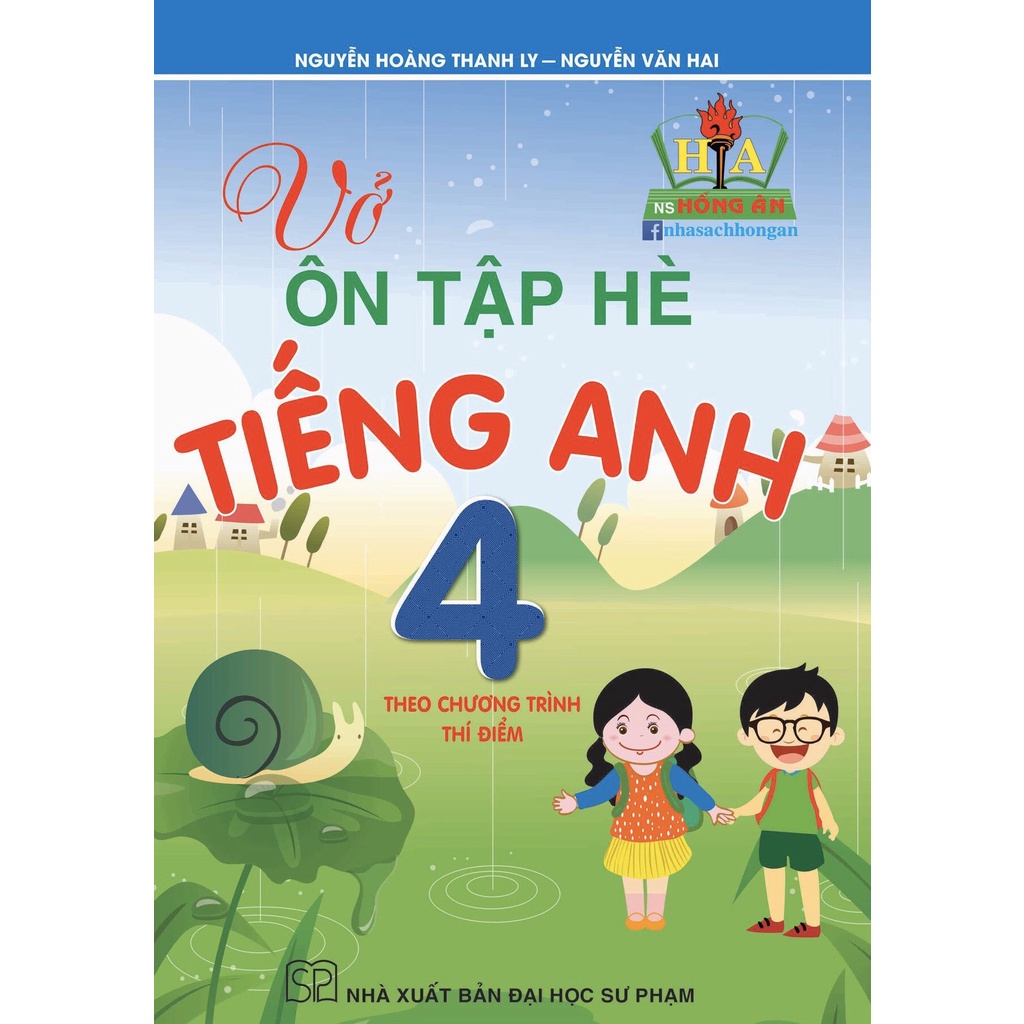 Sách -Vở Ôn Tập Hè Tiếng Anh Lớp 4 Theo Chương Trình Thí Điểm - 8935092801926