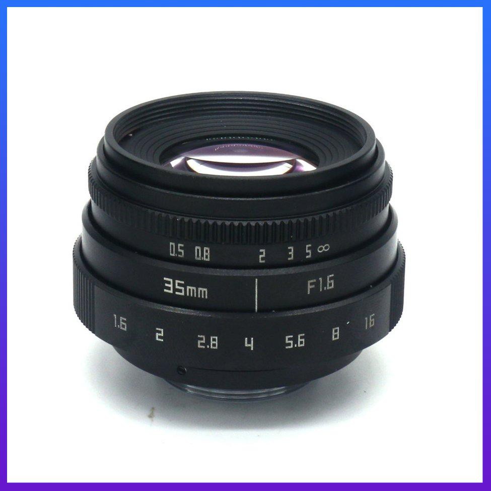 Mini 35mm F1.6 APS-C Television TV Lens/CCTV Lens For 16mm C Mount Camera Lens