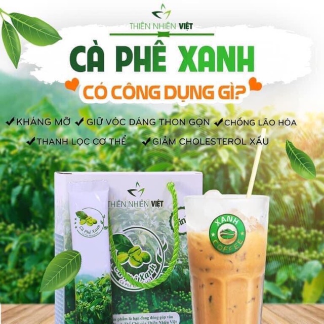 Cf xanh giảm cân kháng mỡ