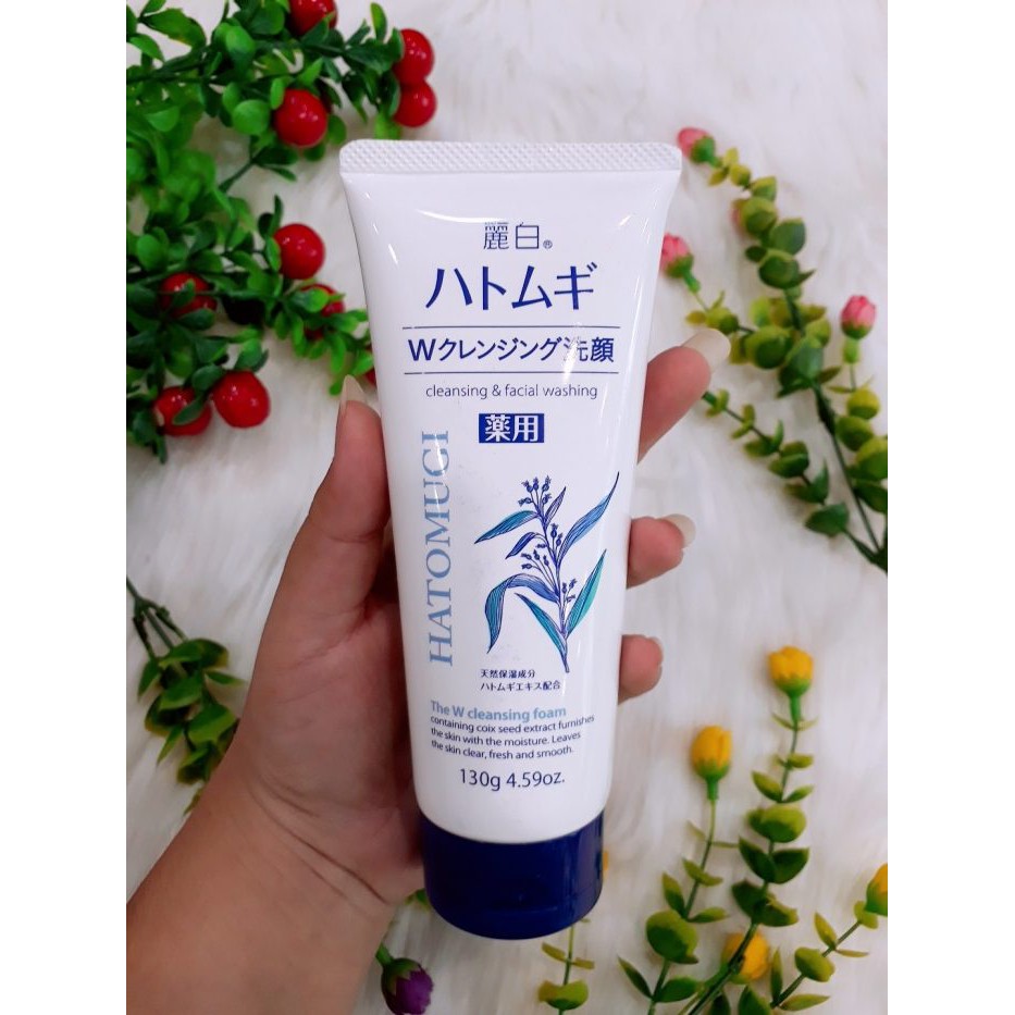 Sữa rửa mặt Hatomugi 130gr trắng sáng da chính hãng Nhật Bản | BigBuy360 - bigbuy360.vn