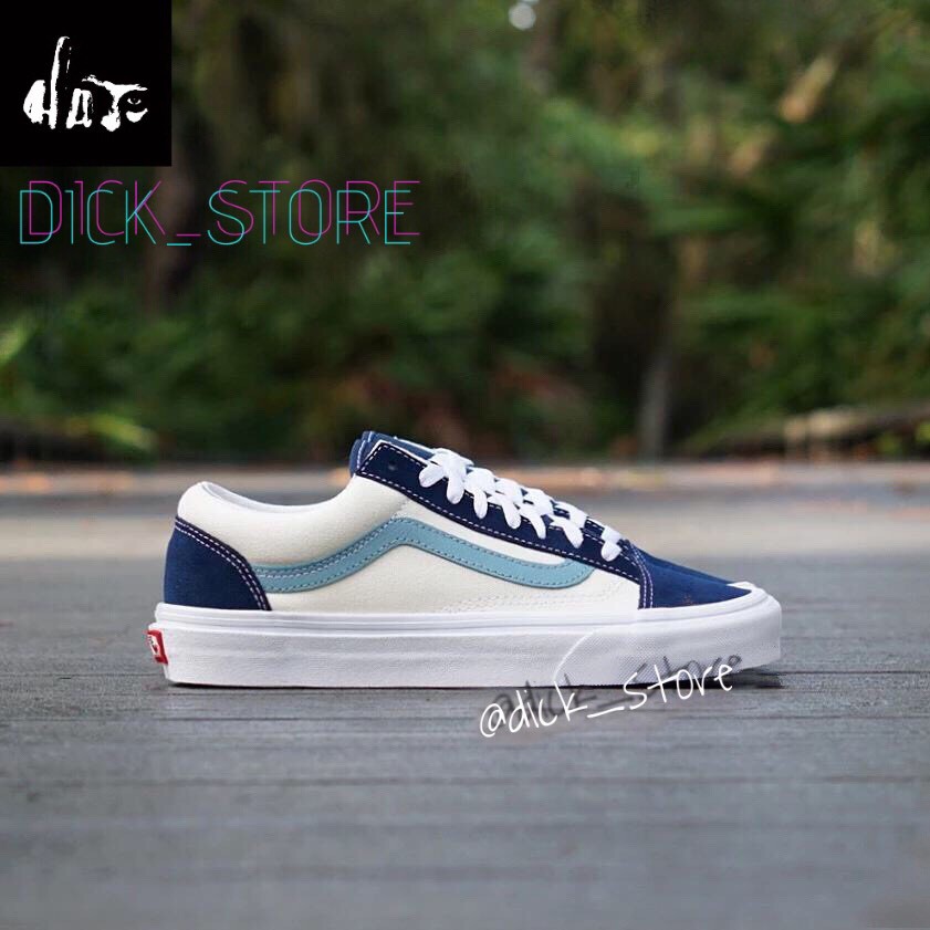 >ẢNH THẬT-HÀNG THẬT< Giày sneaker V Style 36 Retro sport Gibraltar sea trắng xanh nam nữ mới !@!