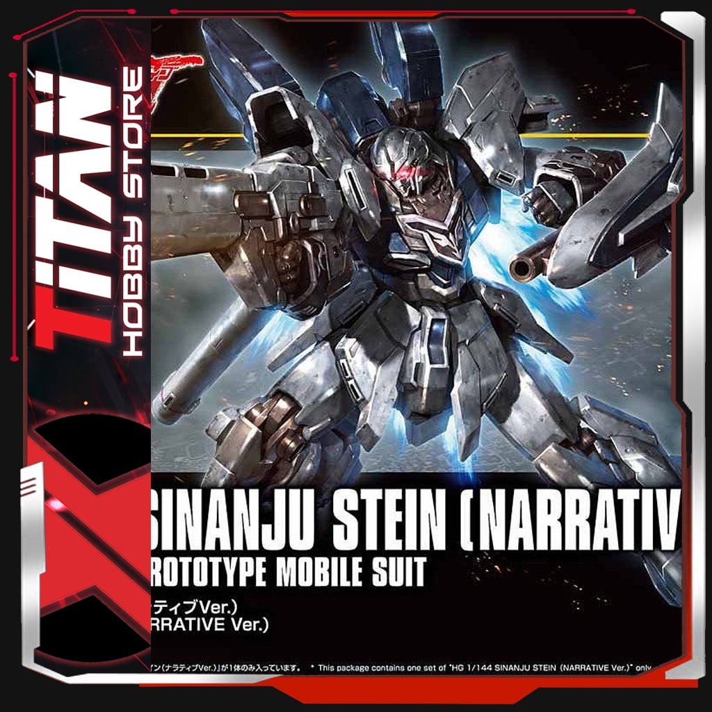 Mô hình lắp ráp Gunpla  HG 1/144 UC Sinanju Stein  Gundam Bandai Japan