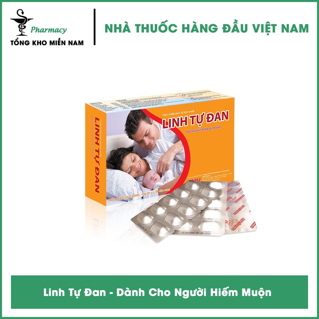 Linh Tự Đan - Dành Cho Người Hiếm Muộn Hộp 30 Viên