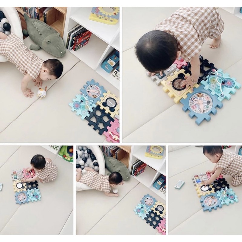 Khối lập phương biến hình 6in1 hộp đồ chơi đa năng Haave Bricks Hàn Quốc