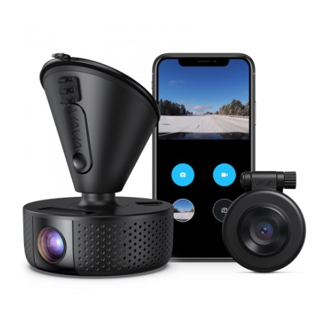 Camera hành trình VAVA Dash Cam 2K 2 Cam – Nhập Khẩu USA