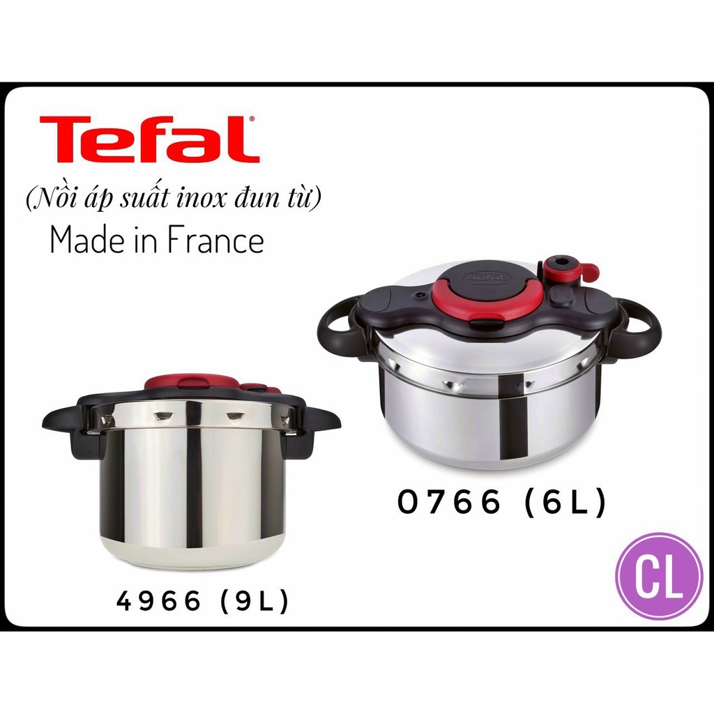 Nồi áp suất Tefal Clipso 9L - Made in France