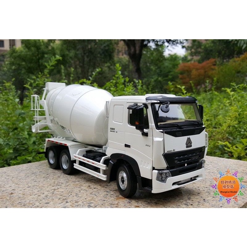 Xe tải mô hình xe trộn bê tông hợp kim 1:24