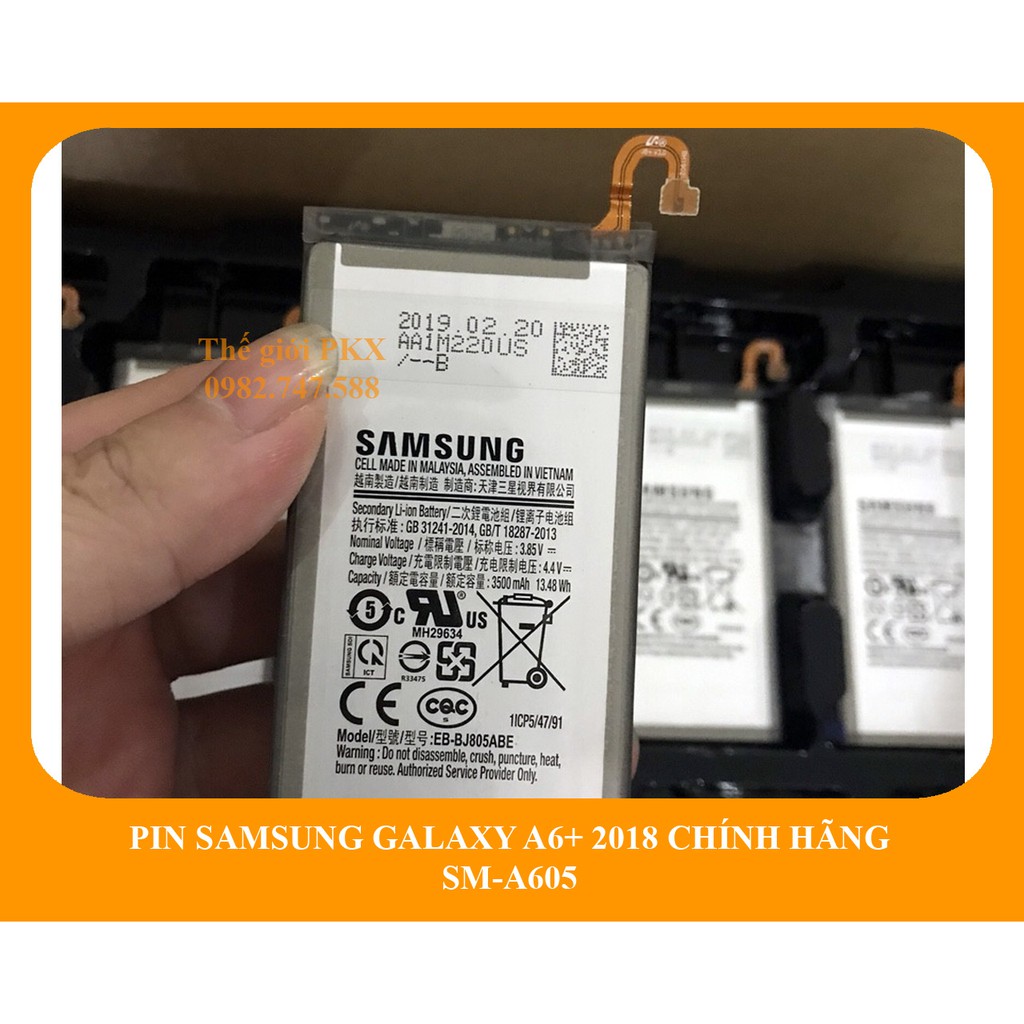 Pin Samsung A6 2018 chính hãng A600 | Samsung J8 2018 J800 | Phát hiện hàng giả đền 20 lần giá trị sản phẩm