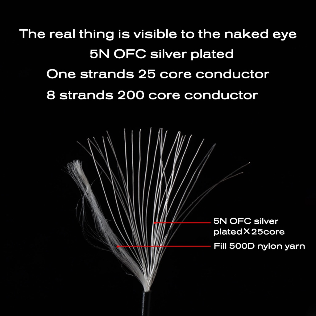 Dây cáp âm thanh giắc 0.78mm Mmcx Dành Cho Kz Tfz Cca