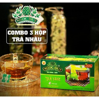[FREESHIP 99K TOÀN QUỐC Combo 3 Hộp Trà Nhàu túi lọc NONI TEA
