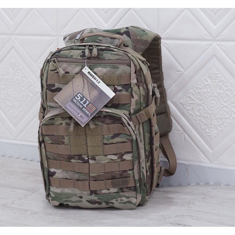 Balo phượt Rush 12 ( Multicam và xanh rêu)