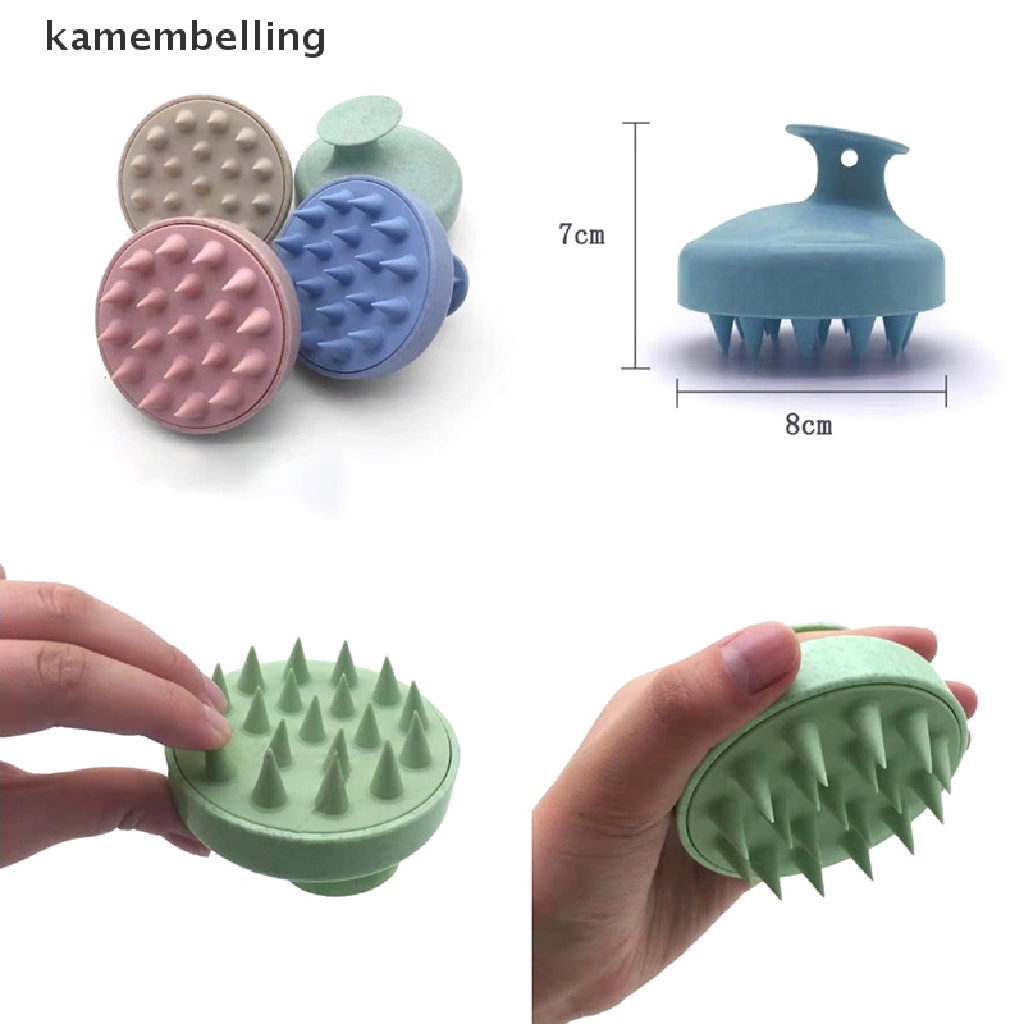 Lược Silicone Dùng Mát Xa Da Đầu Khi Tắm Tiện Dụng