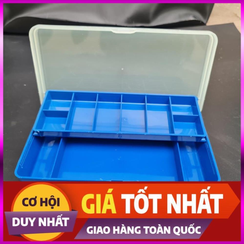 [Xả Kho 3 Ngày] Hộp đựng phụ kiện câu cá, mồi giả , hộp đựng mồi câu lure giá rẻ tiện lợi