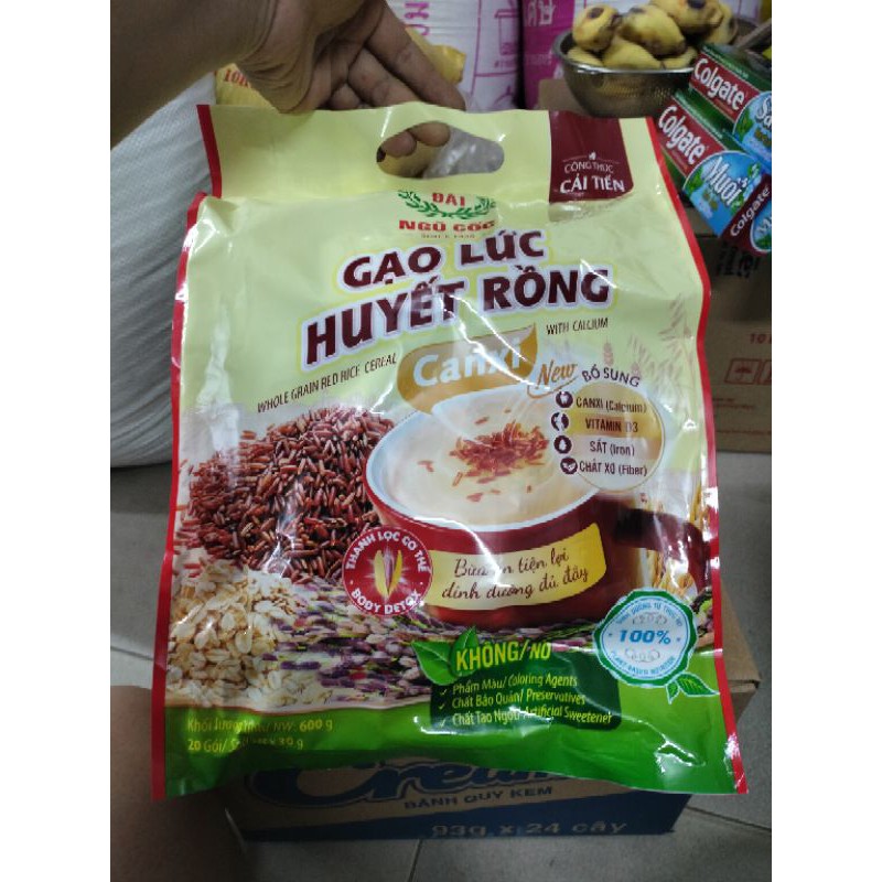 Ngũ cốc gạo lức canxi (gói 600 g)