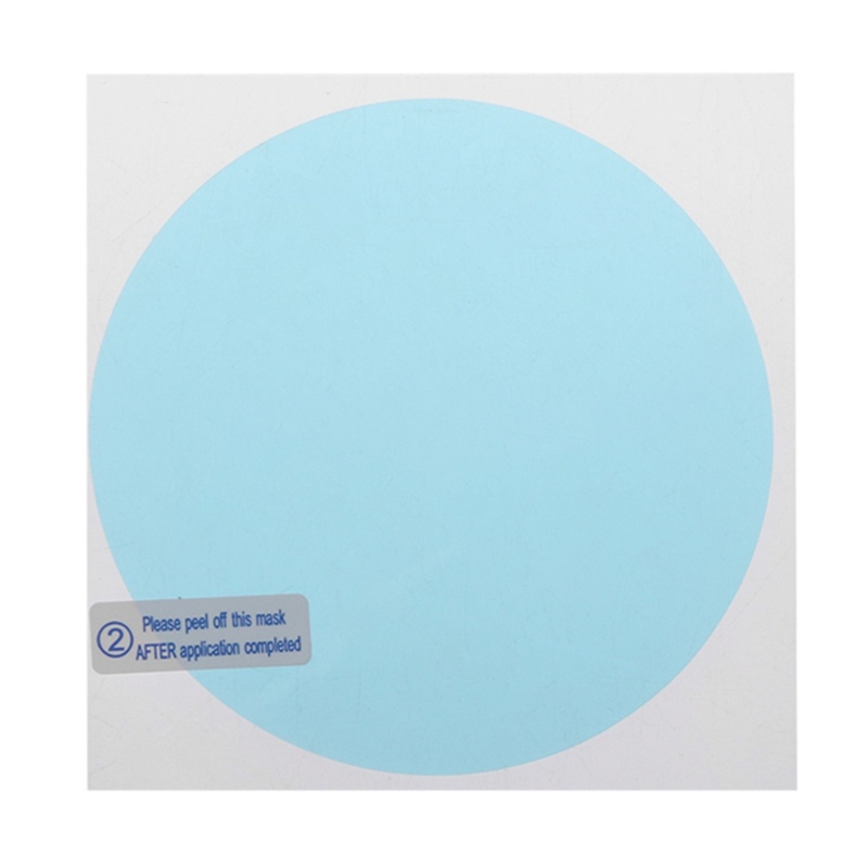 Bộ 2 Miếng Phim Dán Kính Chiếu Hậu Xe Hơi Chống Nước Chống Sương Mù Phản Quang