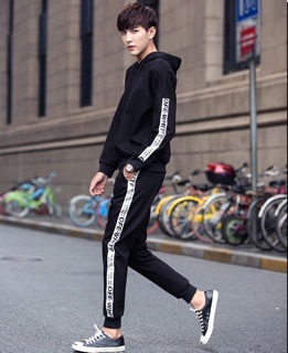 QUẦN JOGGER THUN OFF WHITE