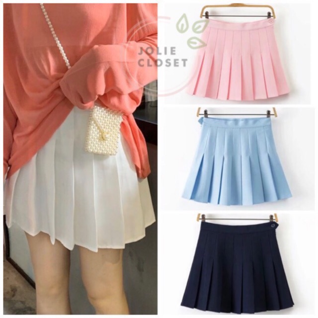 Chân váy xếp ly Tennis Skirt Chữ A Dáng Ngắn Thiết kế xếp ly đẹp rực rỡ | BigBuy360 - bigbuy360.vn