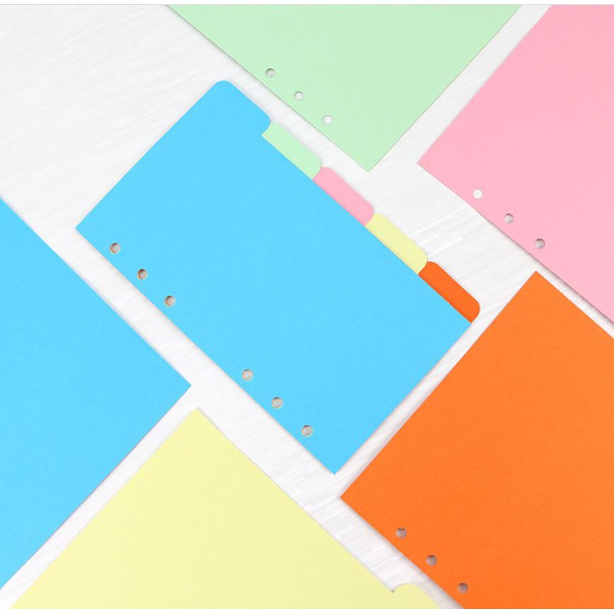 Bìa phân trang 5 màu giấy Grand