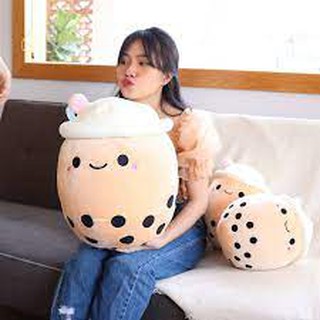 Gấu bông trà sữa trân châu, gấu nhồi bông cute cao cấp