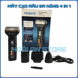 MÁY CẠO RÂU ĐA NĂNG 4 trong 1 FEINITE-6188, CẠO RÂU, TỈA LÔNG MŨI,CẮT TÓC, MASAGE