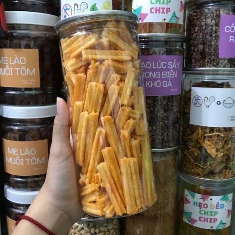 Hủ Pet-200gr khoai tây phô mai que