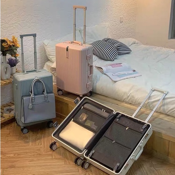 Vali Hàn Quốc cao cấp chống xước, 2 khóa số hàng limeited