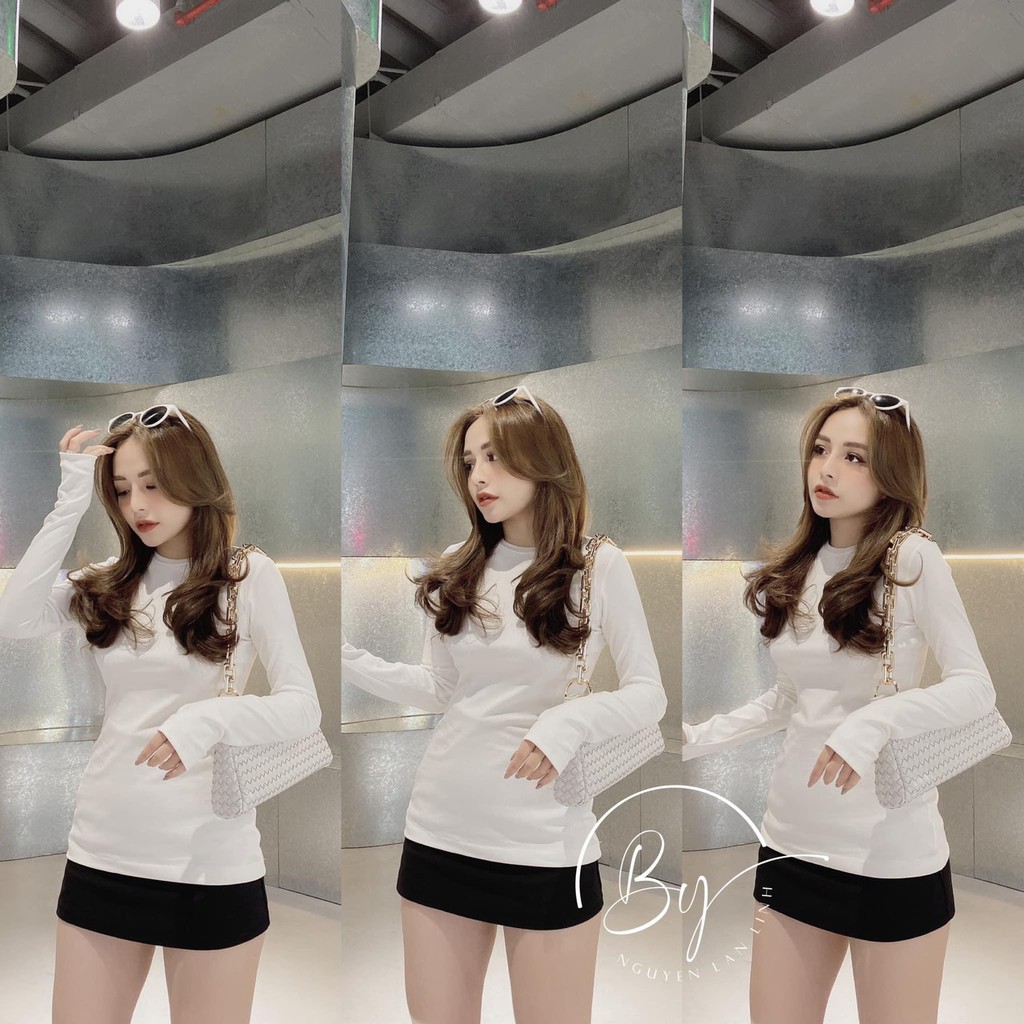 ÁO THUN DÀI TAY NỮ ❤️ FREESHIP ❤ CHẤT COTTON ĐƯỜNG MAY CHẮC CHẮN LÊN PHOM CỰC SANG CHẢNH | BigBuy360 - bigbuy360.vn