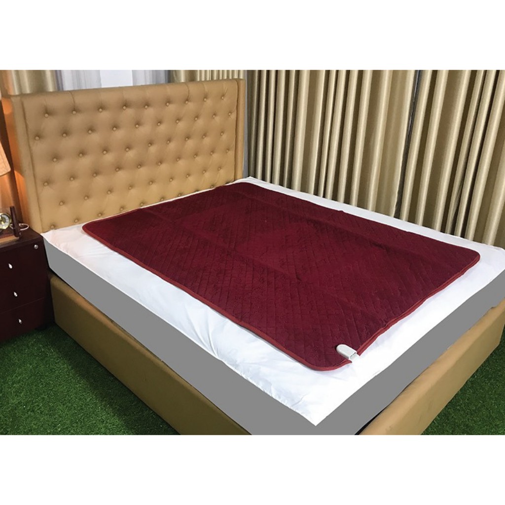 Đệm điện Hàn Quốc vải nỉ nhung cao cấp sưởi ấm có bảo hành