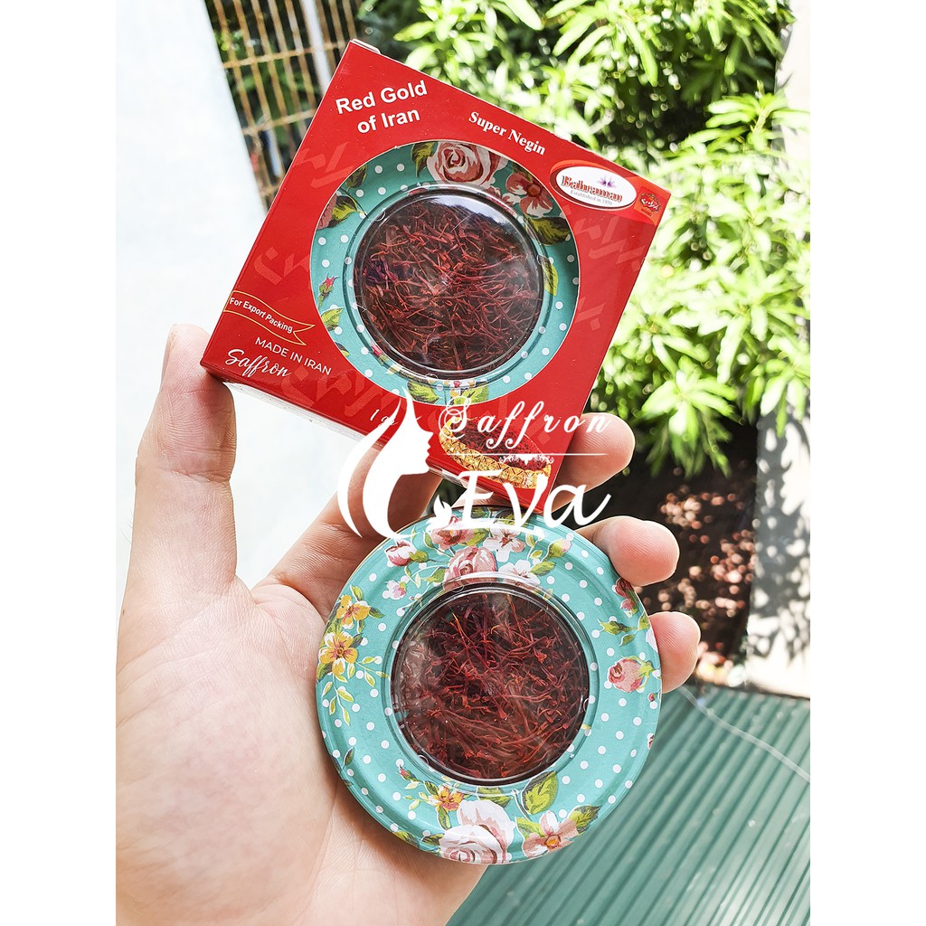 Saffron Nhuỵ Hoa Nghệ Tây hộp 1gr thương hiệu Bahraman