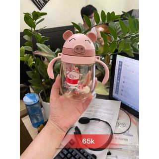 bình nước heo ngo nghinh cho bé