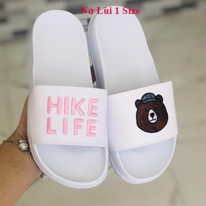 Dép unisex 𝐌𝐋𝐁 𝐇𝐈𝐊𝐄 𝐋𝐈𝐅𝐄 ❤️FREESHIP + Hộp❤️ dép mlb quai ngang thể thao nữ Thêunỗi HIKE-LIKE nhiều màu