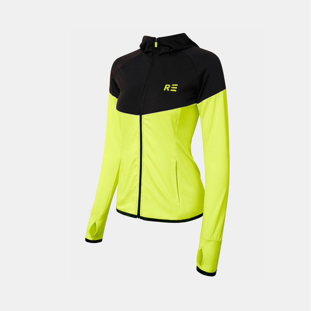 Áo Khoác Lime orange R3 Air Hoodie LO18707401 màu xanh bích nhạt