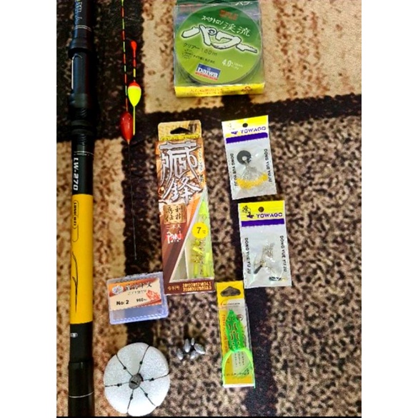 COMBO BỘ CẦN CÂU LW 2m7