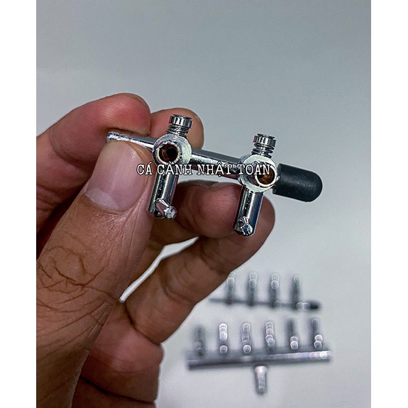 VAN CHIA OXY INOX CHỐNG GỈ 2, 4, 6 ĐẦU