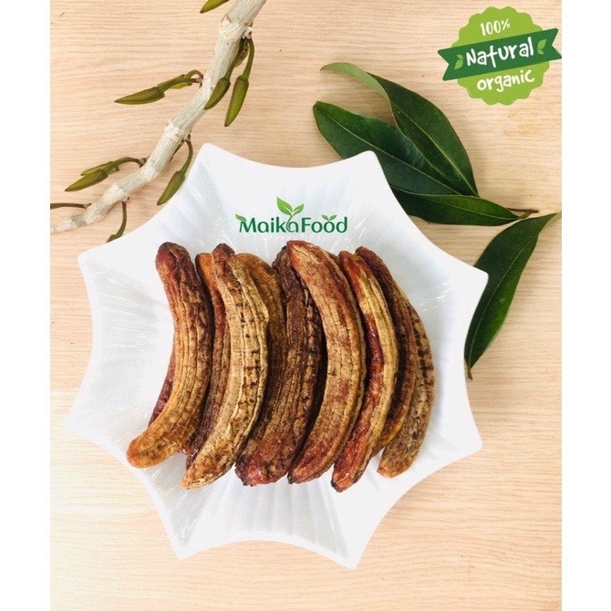Chuối Sấy Lạnh MaikaFood Không Đường Hộp 500gr