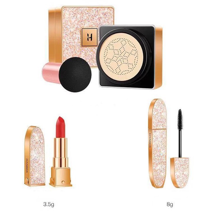 Set Trang Điêm 3 Món Star Hanber - Phấn bb son mascara | BigBuy360 - bigbuy360.vn