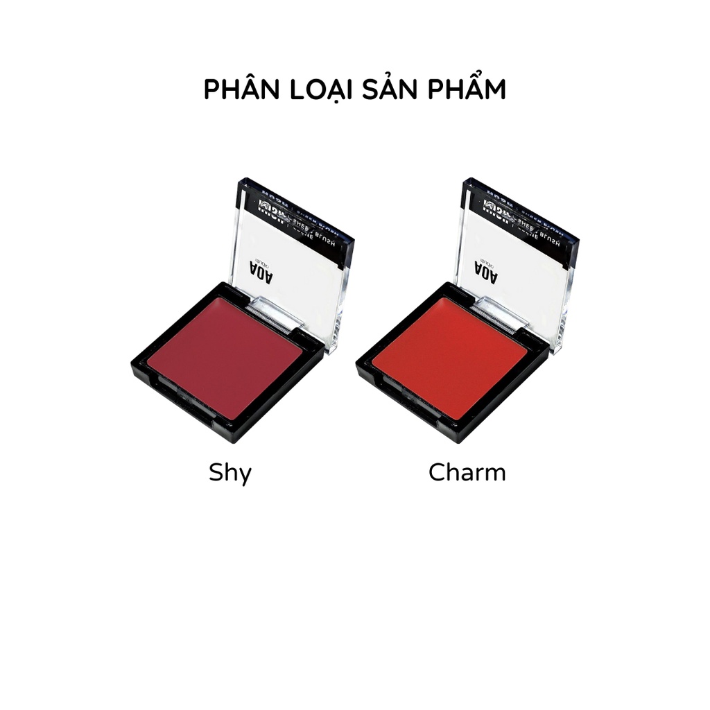 Má hồng dạng kem AOA Cream Blush mềm mịn lâu trôi 3.5g