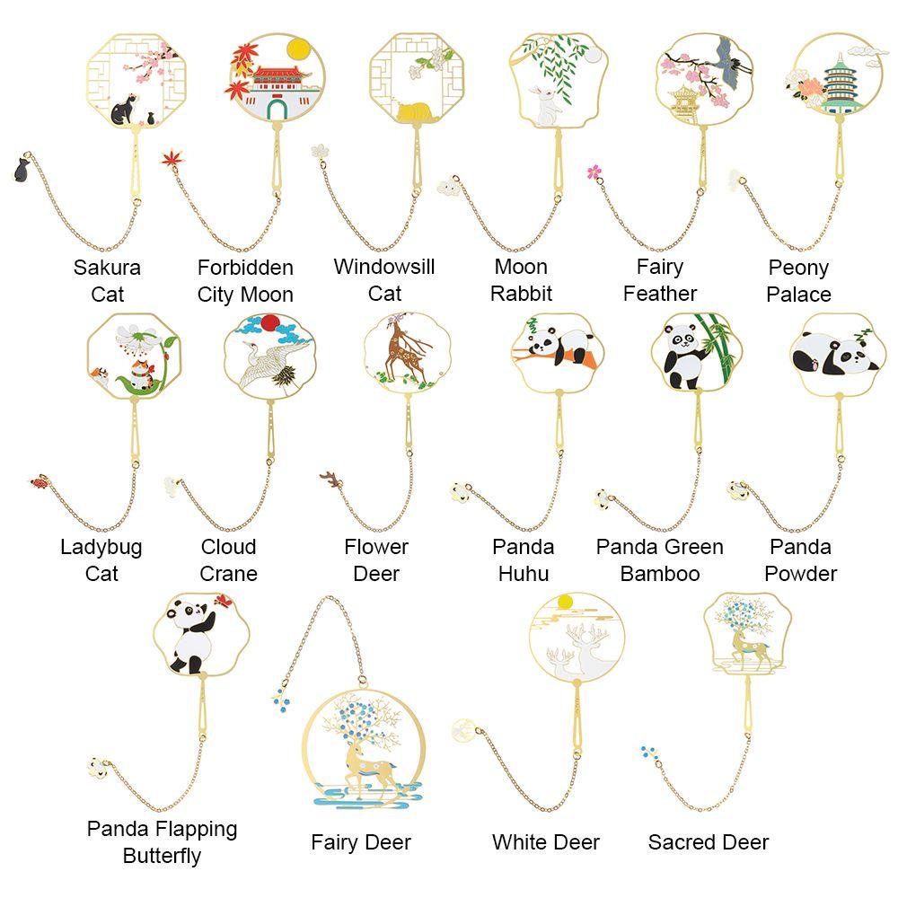 PISTA Thẻ Đánh Dấu Trang Sách Bằng Đồng Thau Hình Cánh Thiên Thần