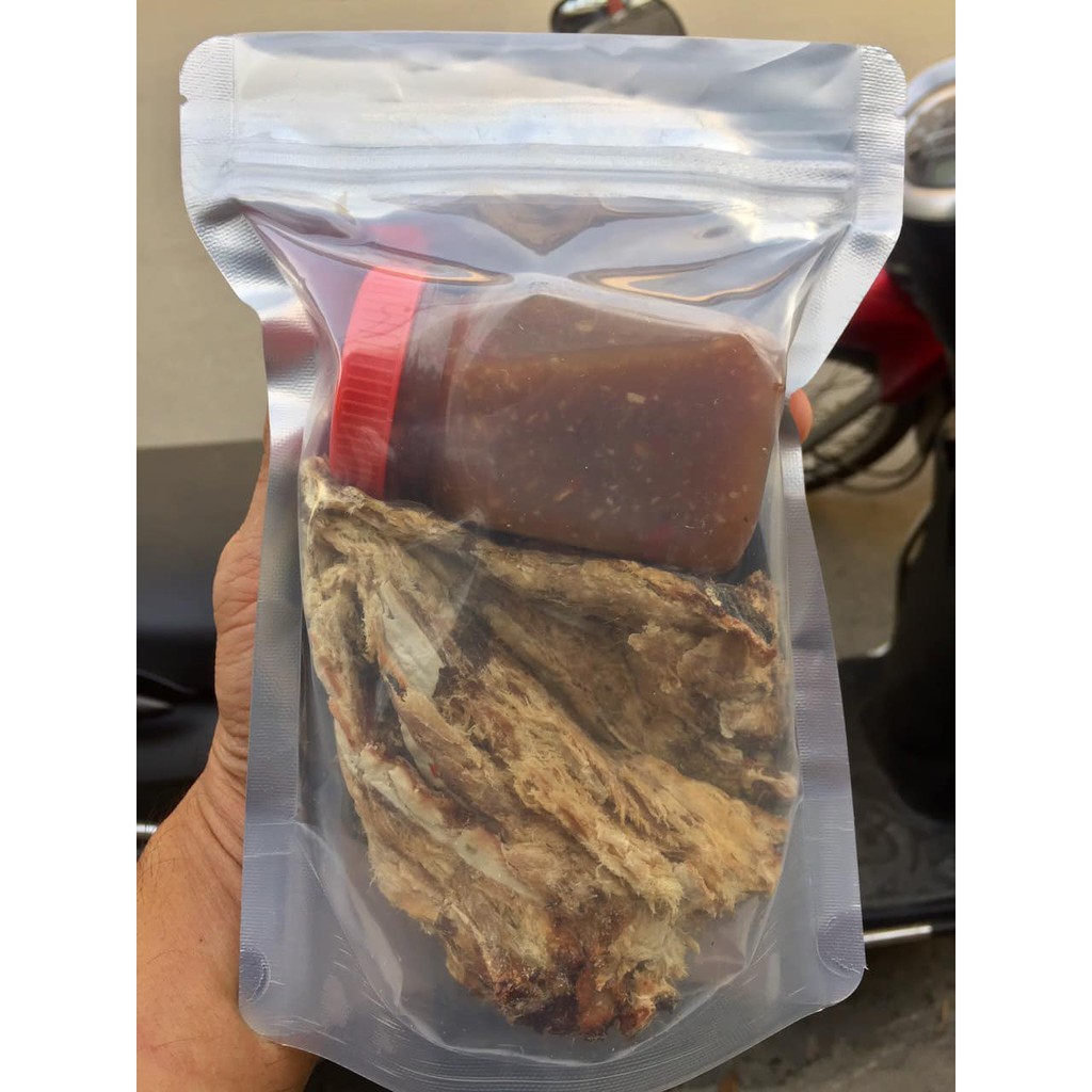 Khô cá đuối mắm me hũ 370g loại 1 mềm thơm ngon | BigBuy360 - bigbuy360.vn