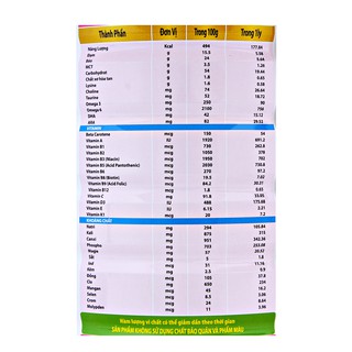 Sữa bột Arti Gain 900g