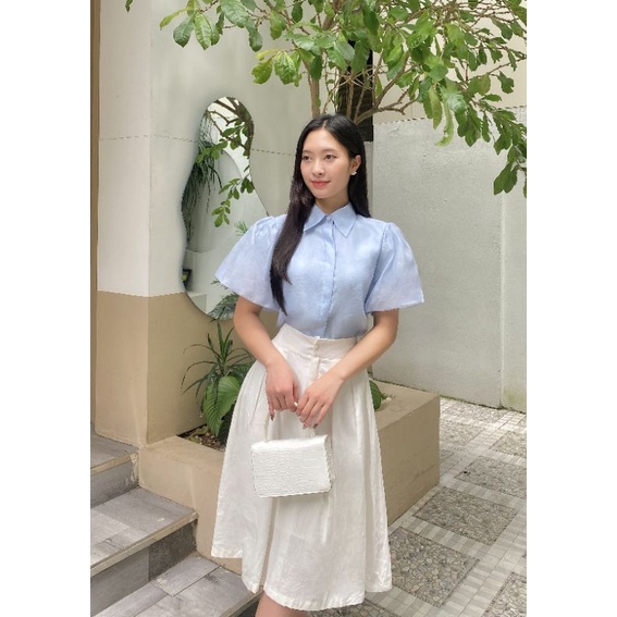 Áo An Hạ - Vải tơ tay bồng