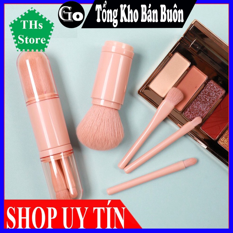 Bộ cọ trang điểm mini set 4 cọ