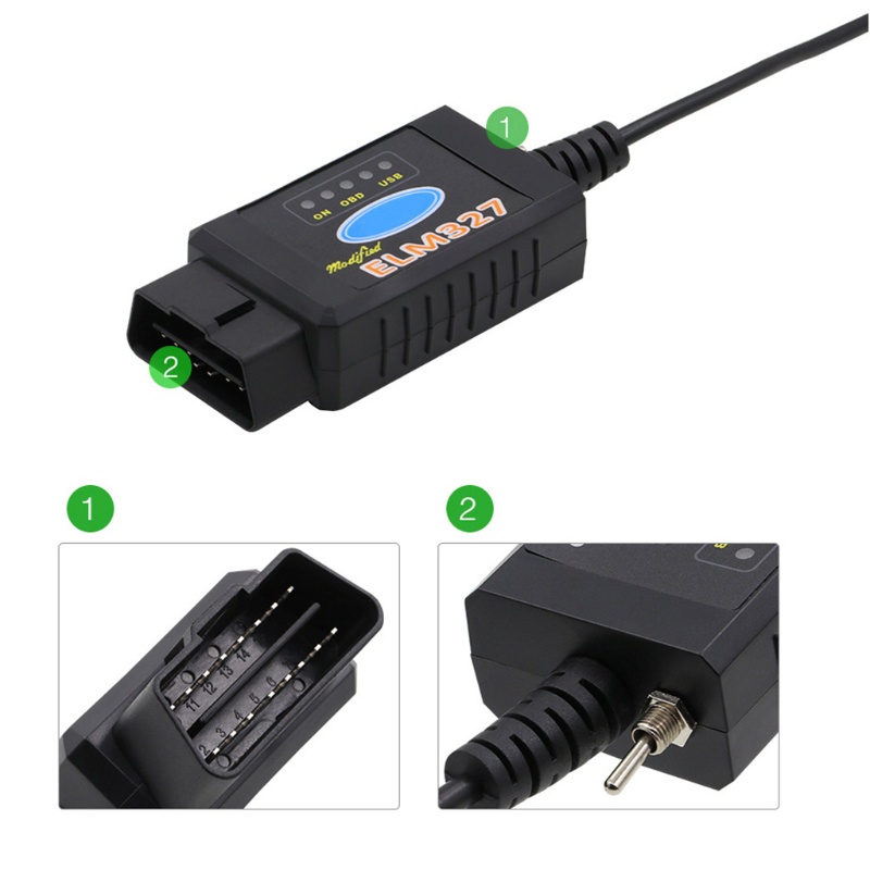 Thiết Bị Quét Chẩn Đoán Lỗi Ô Tô Hỗ Trợ BT WIFI PIC18F25K80 Chip