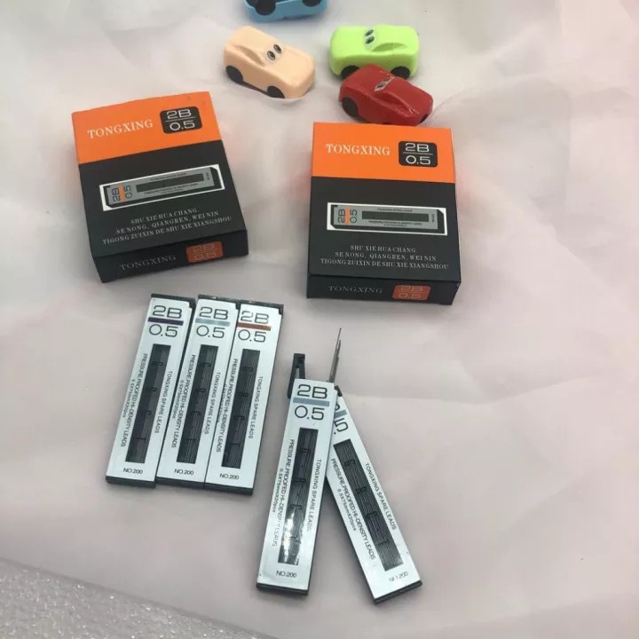 Ruột chì kim RUIKENT 2B 0.5mm ngòi chì kim thay thế dành cho học sinh giá rẻ ANKICO