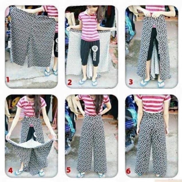 Quần quây/ váy quây chống nắng tiện dụng