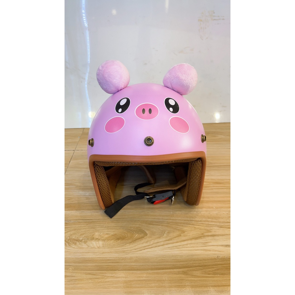 Nón Bảo Hiểm 3/4 Napoli Hình Thú Cute