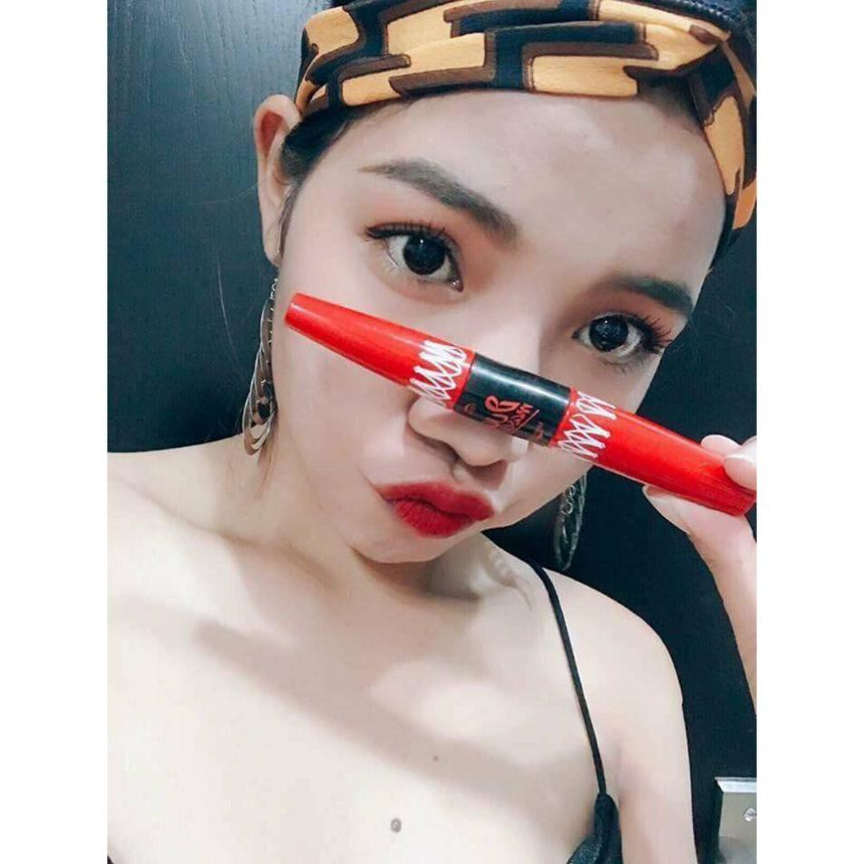 MASCARA 2 ĐẦU NỐI MI SIVANNA SUPER MODEL 5X LONG Mỹ phẩm chính hãng