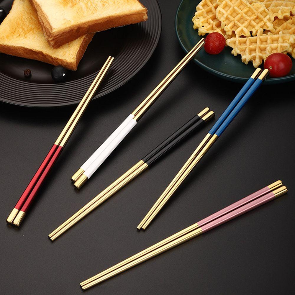 WATTLE Bộ Đũa Ăn Chống Trượt Di Động Tiện Lợi